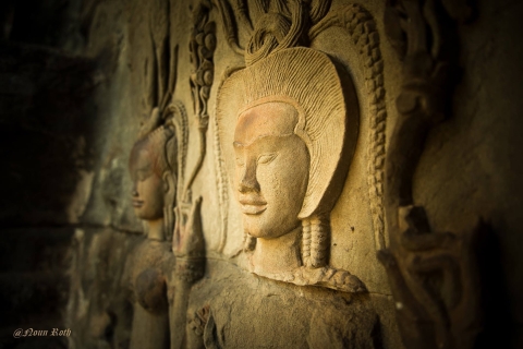 Ganztägige Angkor Wat Sonnenaufgang und Sonnenuntergang Privat Tour