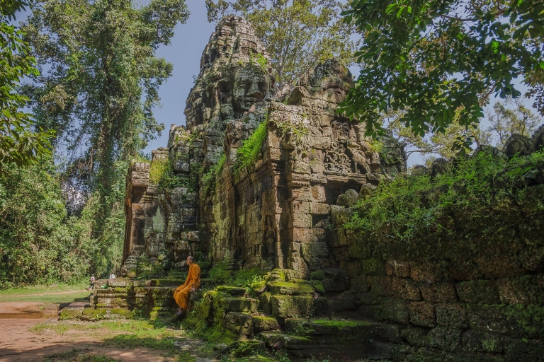 Ganztägige Angkor Wat Sonnenaufgang und Sonnenuntergang Privat Tour