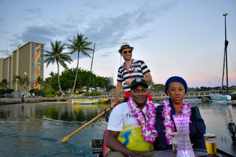 Waikiki: Valentines Day Venetian Gondola Cruise Tour Shared Gondola