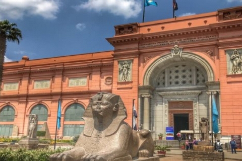 Hurghada: Tour privado de un día por El Cairo con Felucca, almuerzo y tickets de entrada