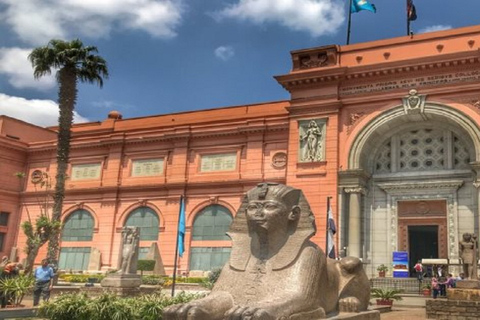 Hurghada: Tour privado de un día por El Cairo con Felucca, almuerzo y tickets de entrada