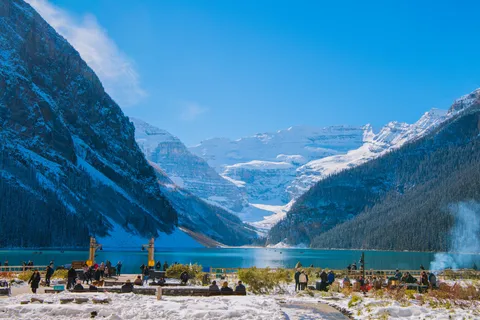 Excursão de meio dia ao Moraine Lake e Lake Louise