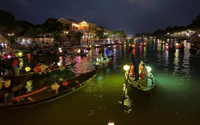 Hoi An, Hoai River Boat Trip by Night with Release Lanterna - Hizvo