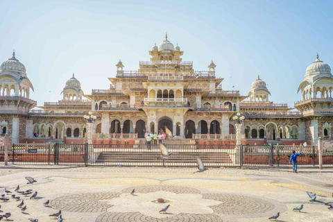 Desde Delhi: Excursión nocturna a Jaipur (Ciudad Rosa del Rajastán)