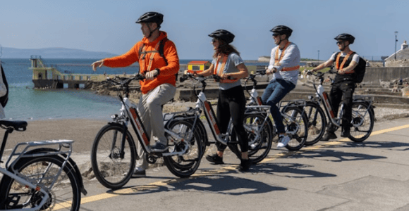 Galway: Geführte eBike Stadtführung