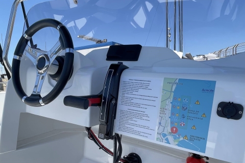 Walencja: Wynajem łodzi bez licencji w La Marina Valencia!Wynajem łodzi na 1 godzinę bez licencji