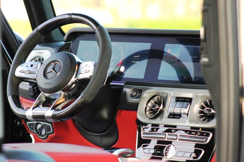 Mercedes G63 2022 Alquiler por un día en DubaiDesde Dubai , Alquiler de coches de lujo
