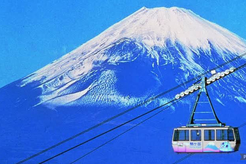 Da Tokyo/Hakone/Fuji: escursione di un giorno a Hakone e al Monte Fuji con servizio di prelievoDa Tokyo/Hakone/Fuji: gita di un giorno a Hakone e al Monte Fuji con ritiro