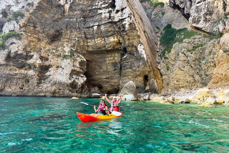 *NOVEDAD* Excursión en kayak por cuevas y snorkel Cala Portixol
