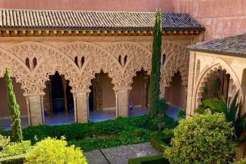 Saragosse : visite guidée du Palacio de la Aljafería en espagnol