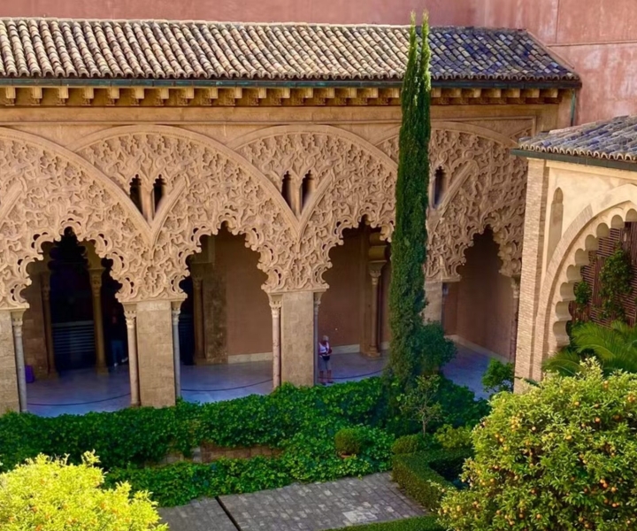Zaragoza : Palacio de la Aljafería visita guiada en español