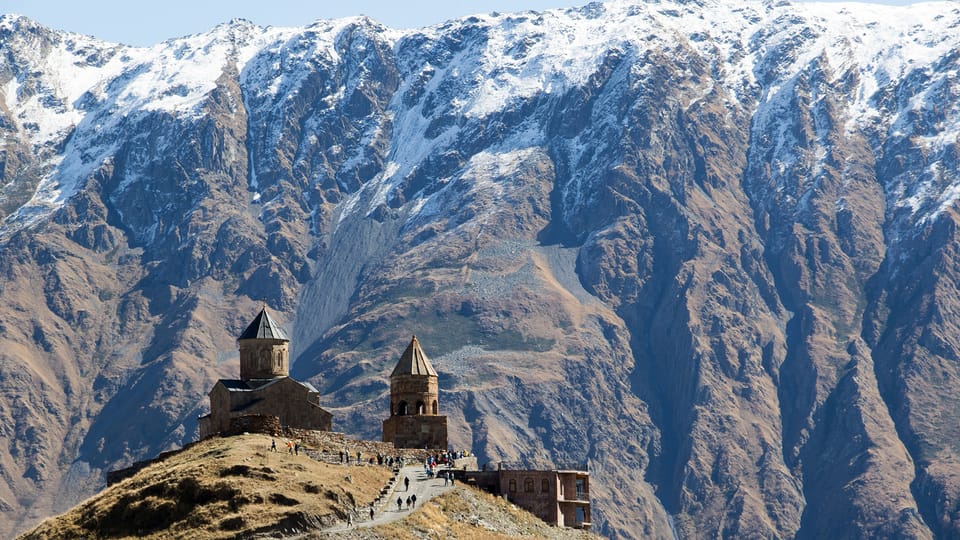 Kazbegi Грузия достопримечательности