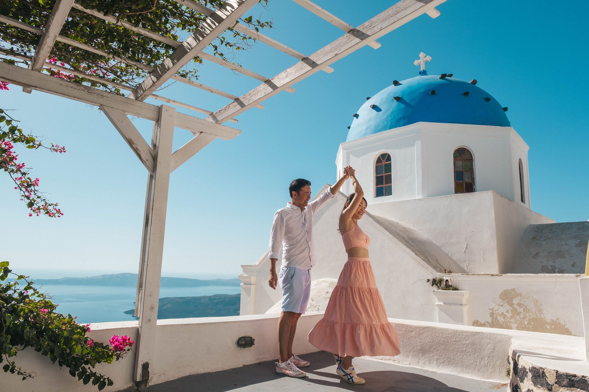 Santorini Privates Fotoshooting