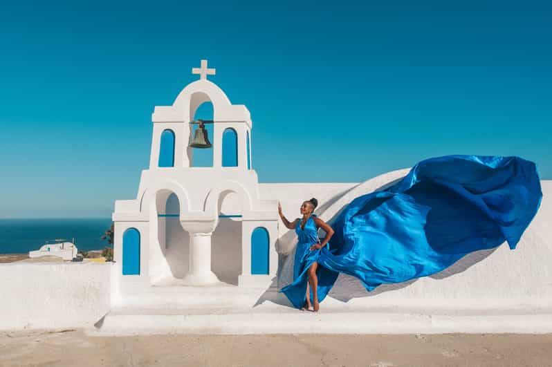 Santorini Shirt Dress Sky