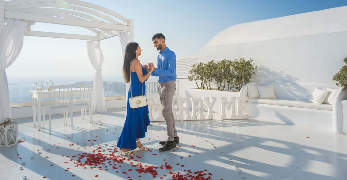 Proposal Photoshoot Santorini | GetYourGuide