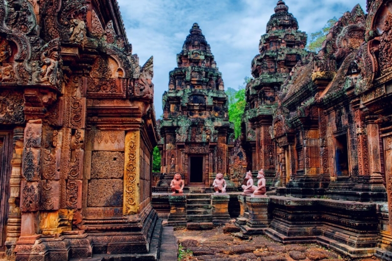 Grande excursion avec le temple de Banteay Srei en van et avec un guide anglais
