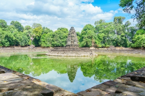 Grote tour met Banteay Srei-tempel door Van & Engelse gids
