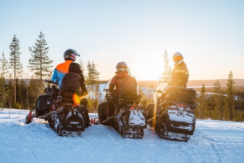 Rovaniemi: aventura de safari en moto de nieveRovaniemi: aventura de safari en moto de nieve - 2 personas