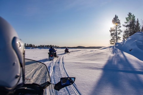 Rovaniemi: safari op sneeuwscooterRovaniemi: safari op sneeuwscooter - rit voor 2 personen