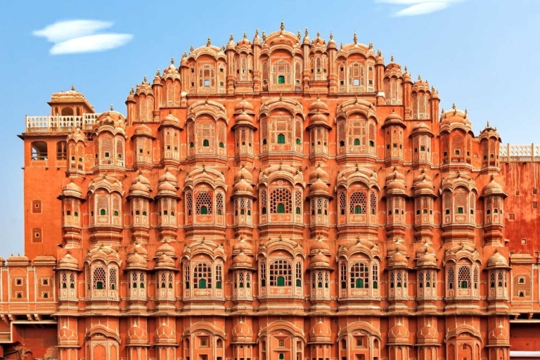 Desde Delhi : Visita Privada de la Ciudad de Jaipur en Coche con Tuk TukCoche + Guía + Comida + Entrada