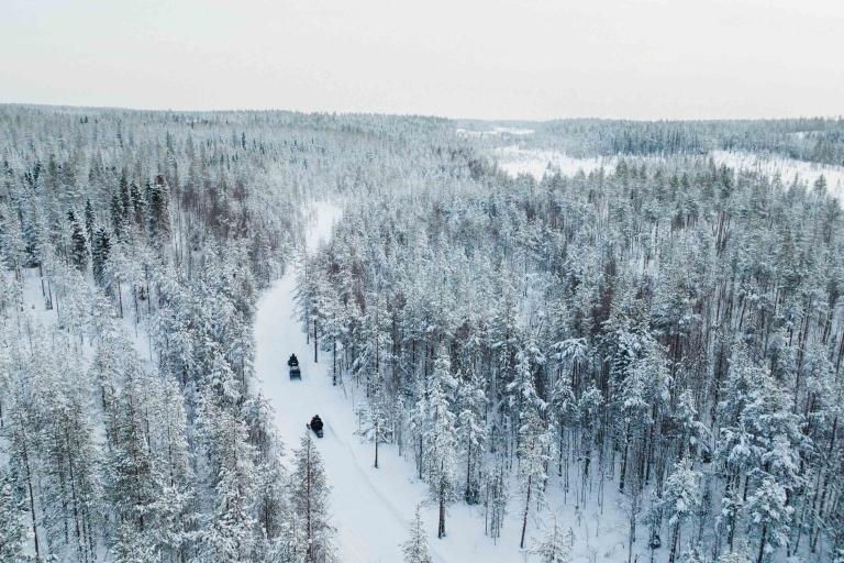 Rovaniemi: 3-godzinne safari na skuterach śnieżnych w LaponiiRovaniemi: 3-godzinne safari skuterami śnieżnymi w Laponii