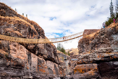 From Cusco: Qeswachaka Inca Bridge | Pabellones Volcano |