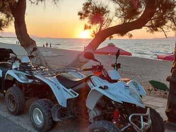 Sunset Quad Safari Tour in Crete