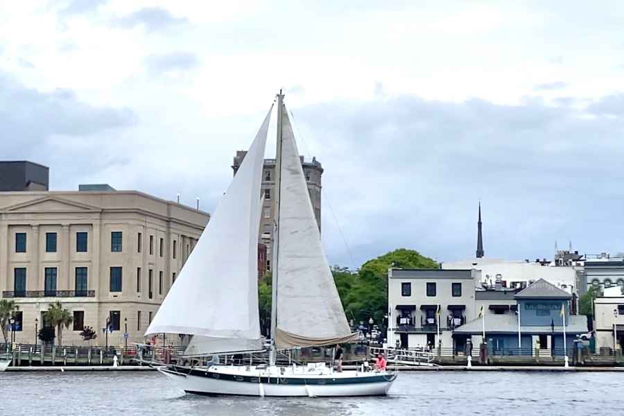 Segeln chartern: Wilmington Waterfront. Foto: GetYourGuide