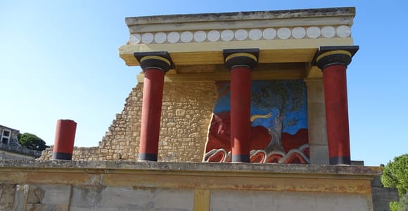 Iraklio: Palast von Knossos, Höhle des Zeus & Ölmühle – private Tour