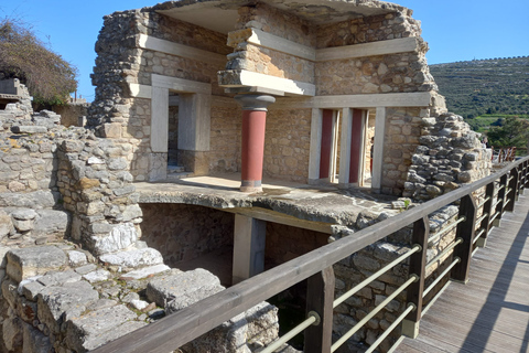 Heraklion: Knossos Palace, Zeus Cave & Oil Mill Private Tour Private Tour
