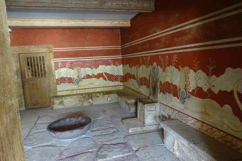 Heraklion: Knossos Palace, Zeus Cave & Oil Mill Private Tour Private Tour