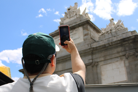 Madrid: Panoramic Open-Top Bus Day or Night Tour with Guide Panoramic Day Tour with Live guide