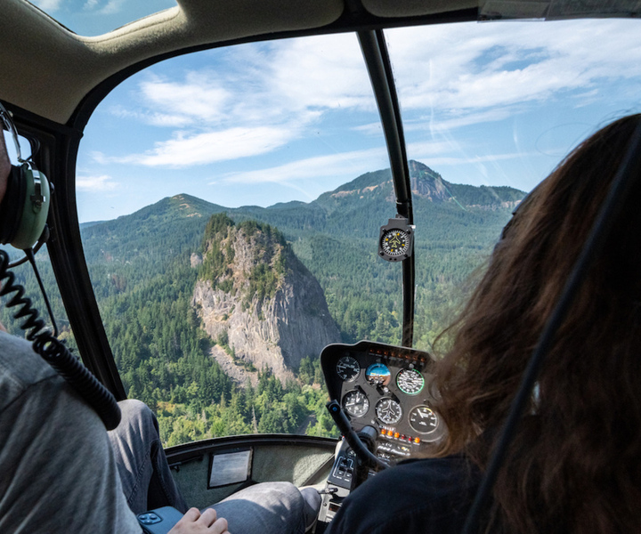 From Troutdale: Waterfalls Gorge Helicopter Tour