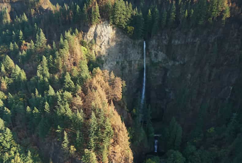From Troutdale Waterfalls Helicopter Tour GetYourGuide