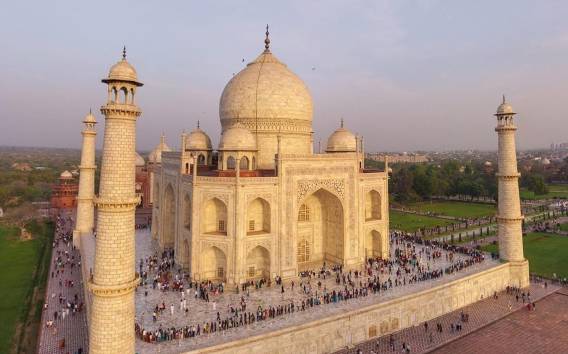 Private Taj Mahal Agra Übernachtungstour ab Delhi