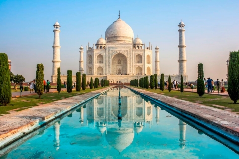 Excursión privada nocturna al Taj Mahal en Agra desde DelhiCon alojamiento en hoteles de 4 estrellas