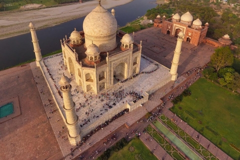 Visite privée du Taj Mahal et d'Agra avec nuitée au départ de DelhiAvec hébergement dans des hôtels 4 étoiles