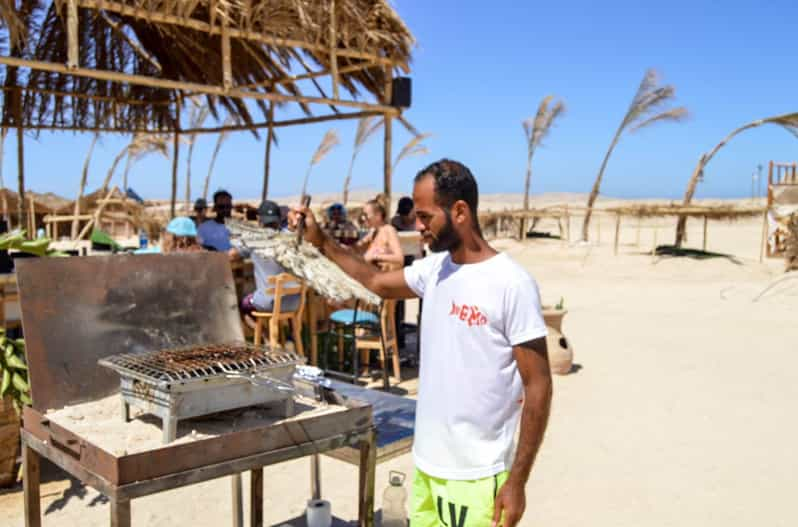 Hurghada Schnellbootfahren Schnorcheln Und Grillen Auf Den Giftun