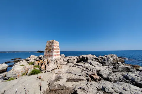 Rovinj: Golden Cape Desert Islands kajak- og snorkeltur