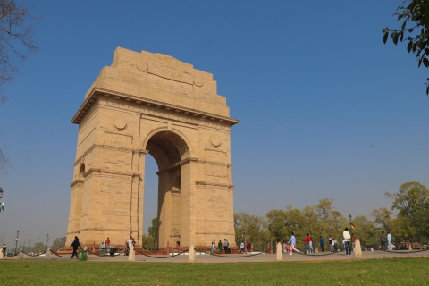 Delhi: Visita turística de Delhi de un día en transporte públicoVisita compartida