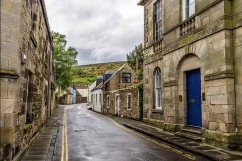 Au départ d'Édimbourg : Distillerie de l'abbaye de Lindores et palais de Falkland