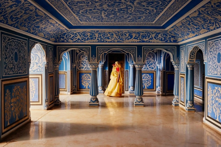 Van Delhi: 3-daagse Delhi Agra Jaipur Golden Triangle TourAlleen Auto + Bestuurder + Gids