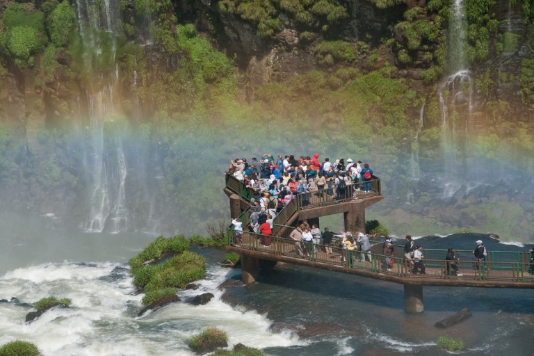 Foz do Iguaçu: Braziliaanse kant van de watervallen + vogelpark