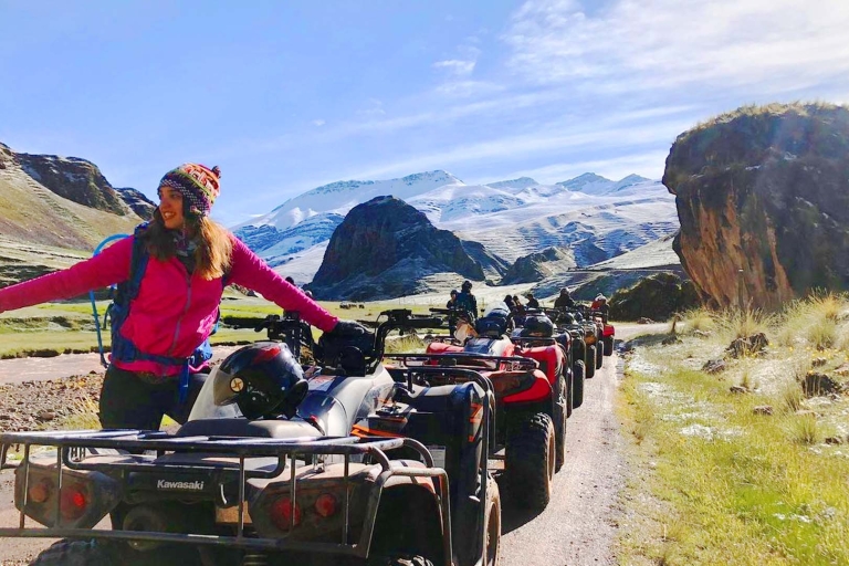 Von Cusco aus: Private Tour in Atv's - Rainbow Mountain