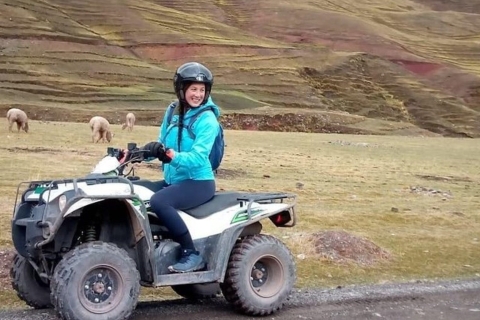 Depuis Cusco : Excursion privée en VTT - Montagne Arc-en-ciel