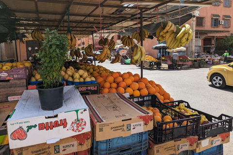 Aula de culinária com a família Marrakech