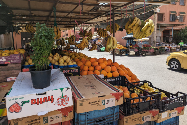 Aula de culinária com a família Marrakech