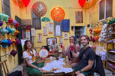 Traditional Painting on Bamboo script class Traditional Painting on Bamboo workshop