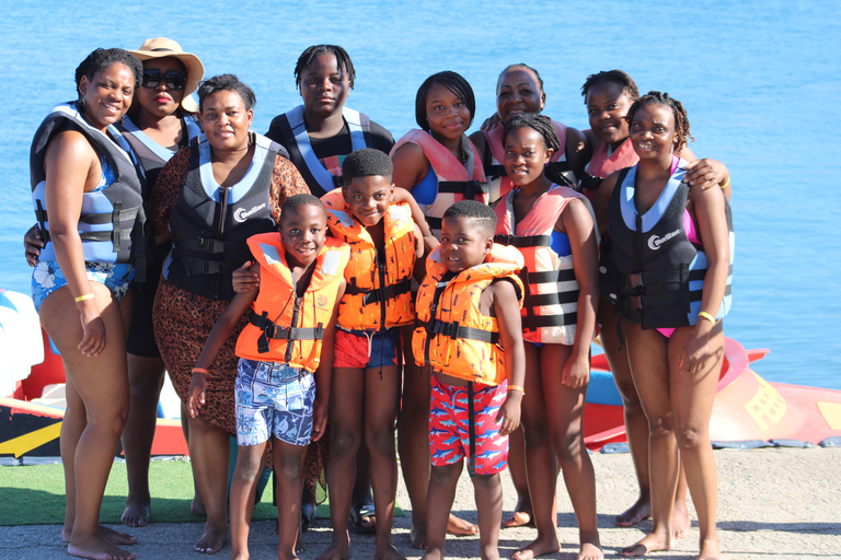 Hersonissos: Jet Boat Tour con Snorkeling