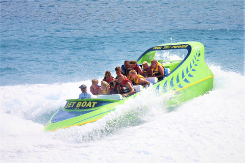 Hersonissos: Jet Boat Tour con Snorkeling